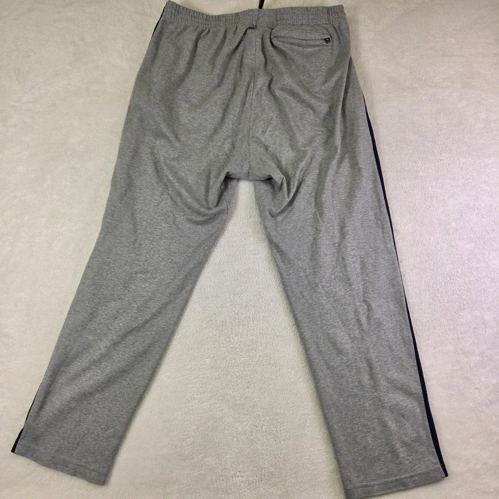 Polo Ralph Lauren Performance Mens XXL Gray Navy Stripe Track Pants Joggers 3006